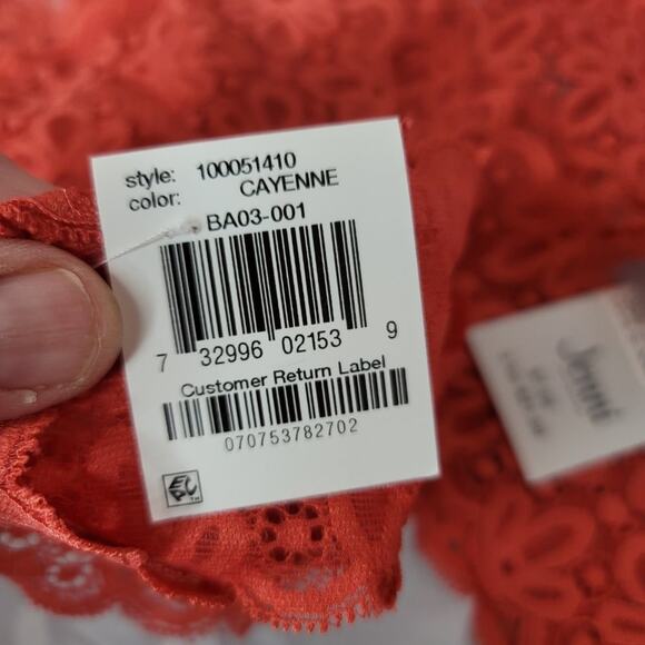 Jenni All Over One Size Lace Sissy Thong Underwear 3Pack Size XXLarge - Picture 4 of 4